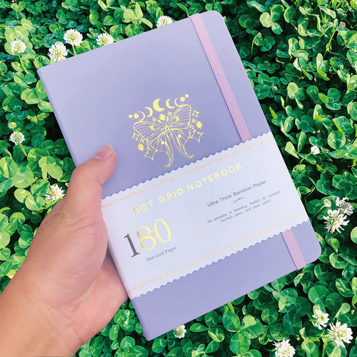 Cuaderno De Notas Con Puntos, 160 Páginas, 180 G/m², Papel D