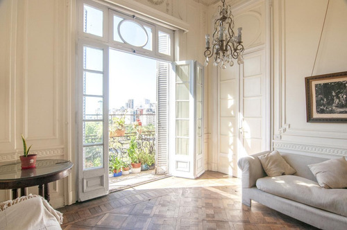 Imagen 2 de 24 de Piso Único De 10 Ambientes Estilo Francés En Plaza Libertad - Retiro