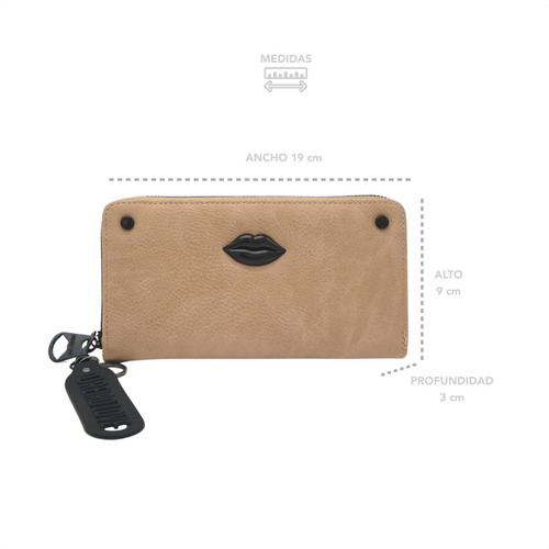 Billetera Oreiro Original Fichero Grande Calidad Cuero Pu