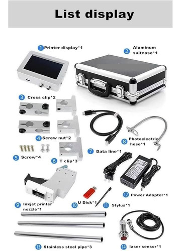Asjet 12,7 Continua - Máquina Codificadora 220v