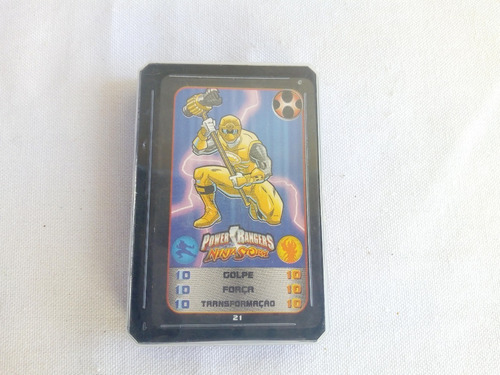 Jogo Supercards Trunfo Power Rangers Ninja Storm Grow