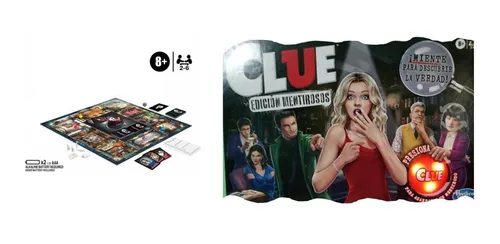 Juego De Mesa Clue Edicion Mentirosos Hasbro Gamings Env o gratis