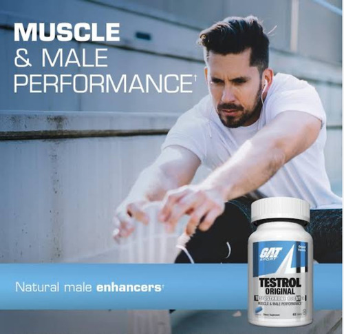 Gat Testrol 60 Tabs Aminoácidos Sin Sabor Gym Sin Sabor