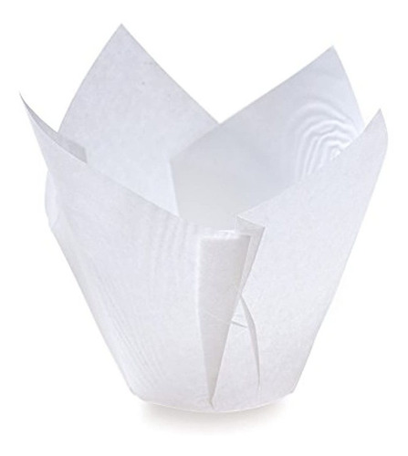 Tulip Petal Baking Cups Pequeño 04oz Papel A Prueba De Gras
