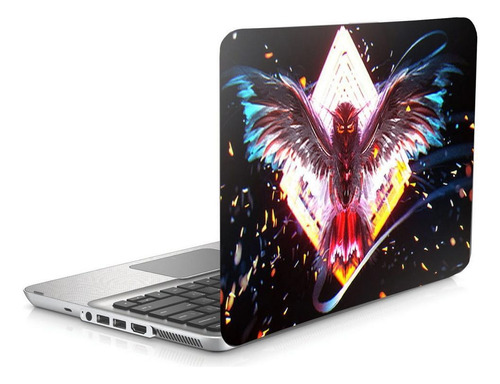 Skin Adesivo Protetor Para Notebook 15 Wide Coruja D1