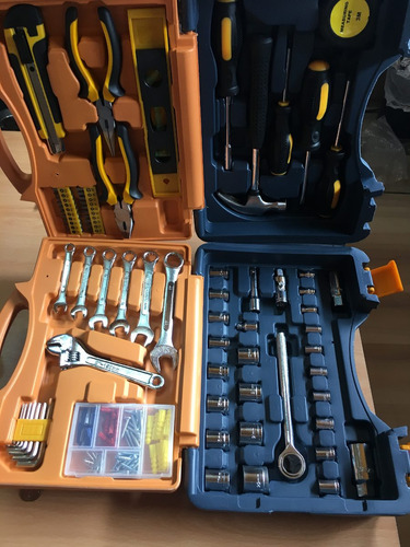 Set Juego Herramientas Tubos Pinza Martillo Llave 175 Piezas
