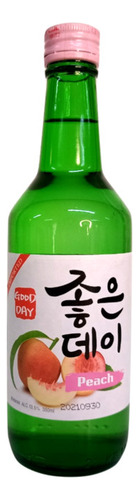 Soju Coreano Jinro Sabor Durazno 13%, De 360ml. - 2 Botellas