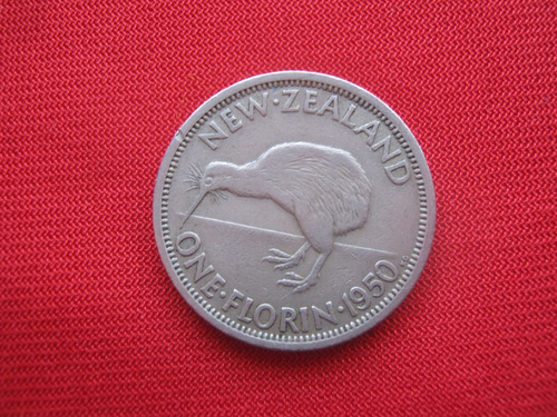 Nueva Zelanda 1 Florin 1950