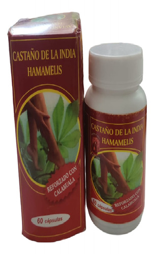 Castaño De India + Hamamelis 60 Capsulas 300 Mg 