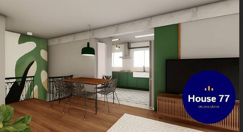 Imagem 5 de 15 de Apartamento Duplex Reformado Em Moema Com 83 Metros - 62031474