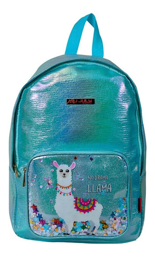 Mochila Costas M Lhama Lili July Azul Santino Ljm30u23