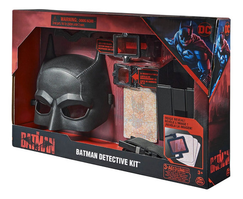 Máscara Fantasia Batman e Cinto de utilidades Playset Detetive Do Filme 2918 - Sunny