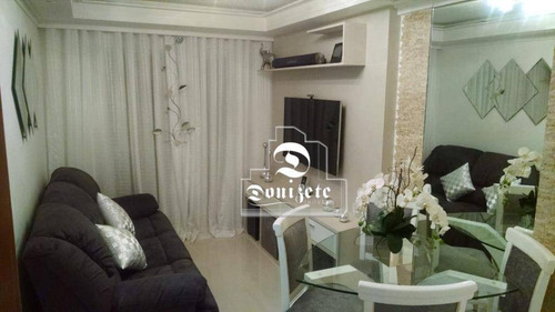 Apartamento Com 2 Dormitórios À Venda, 54 M² Por R$ 361.000,00 - Vila Príncipe De Gales - Santo André/sp - Ap15879