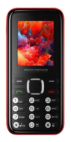 Imagen 1 de 4 de Kanji Fon Dual SIM 32 MB rojo 32 MB RAM