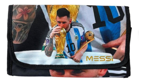 Cartuchera Messi Con Copa Desplegable  