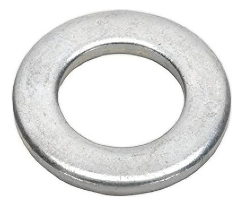 Arandela Plana Zincada Din 125 A M20 (21x37x3mm) X100un