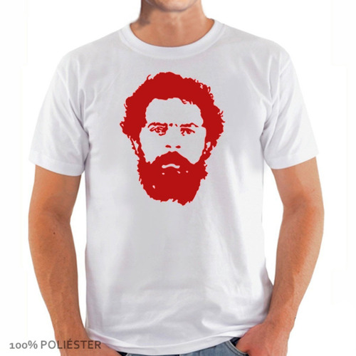 Camiseta Politica Lula Rosto