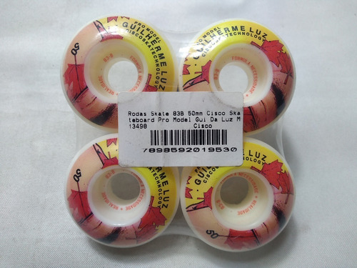 Rueda de skate Cisco Skateboard 83b modelo Pro, 50 mm, Light Guide