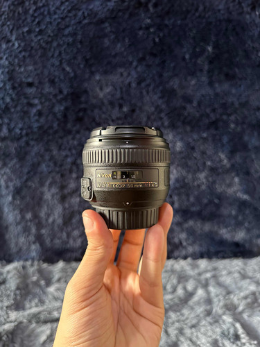 Lente Nikon 50mm 1.4f