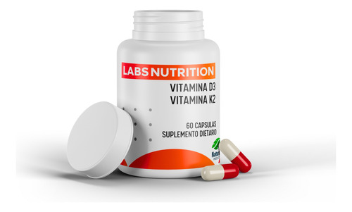 Vitamina D3 K2  X 60 Capsulas