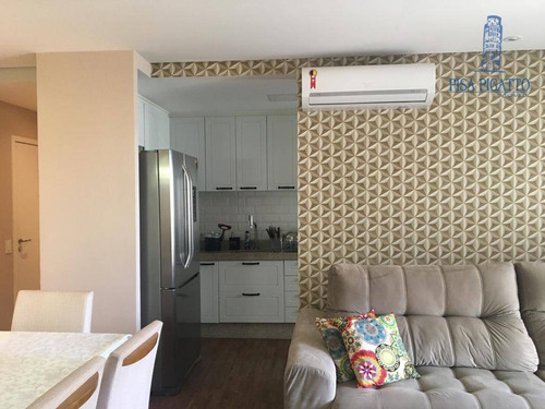 Apartamento À Venda, 86 M² Por R$ 640.000,00 - Residencial Art&life - Paulínia/sp - Ap1155