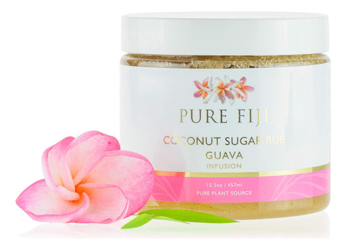  Pure Fiji Exfoliante Corporal De Azucar De Coco, Exfoliante