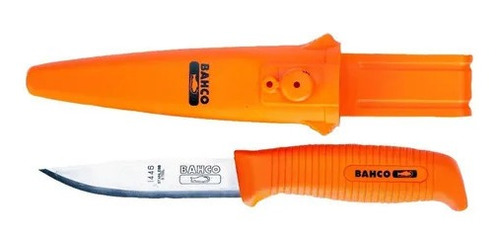 Cuchillo Bahco 1446 De Acero Inoxidable + Funda Rigida 100mm