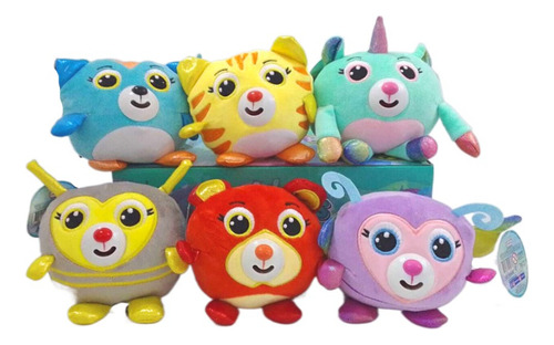 Imagen 3 de 7 de Peluche Fantasia Abeja Big Lenguas Pets Con Brillo Y Sonido