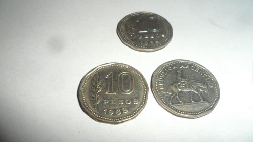 Moneda Argentina 10 Pesos 1968 ( El Resero) (Usado)