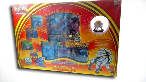 Coleção Alola Solgaleo Gx - Com Miniatura - Pokemon - #