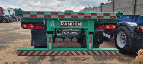 Porta Container Randon Ano 08/08 Com Pneus!