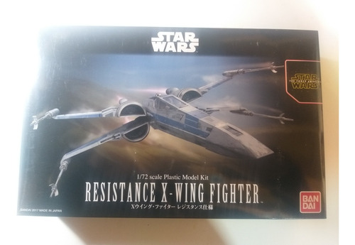 Bandai Star Wars X-wing Fighter Resistanc 1/72 Rdelhobby Mza