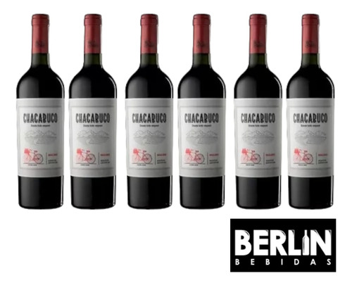 Vino Chacabuco Malbec Caja X6 - Berlin Bebidas