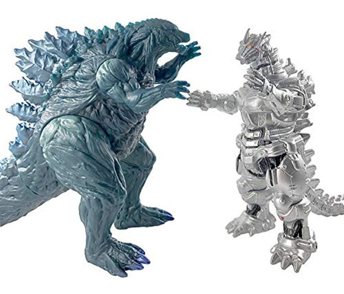 Juego De 2 Figuras De Godzilla Earth Mechagodzilla