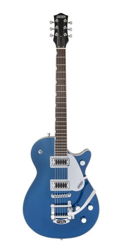 Imagen 1 de 5 de Guitarra eléctrica Gretsch Electromatic G5230T Jet FT de caoba aleutian blue brillante con diapasón de nogal negro