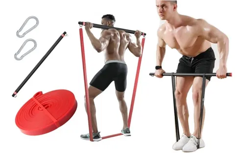 comprar Superbanda De Dominada Media Calistenia Barra Acero Gym Svg