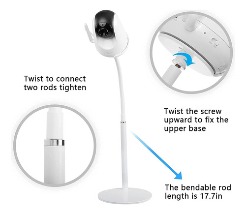 Soporte Para Monitor De Bebé, Universal Y Flexible Vava Y Hi
