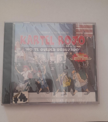 Kartel Rojo- No Te Quedes Dibujado Cd Nuevo 