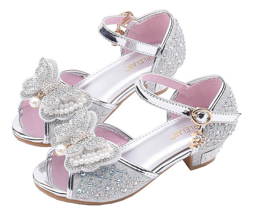 Sandalias Nuevas Niñas Princesa Zapatos Perla Lazo