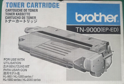 Toner Brother Tn-9000(ep-ed) Negro