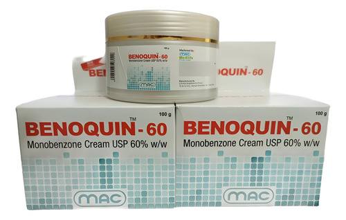 Benoquin Crema 60% Despigmentación Efectiva Manchas Vitiligo Mixta Día/noche