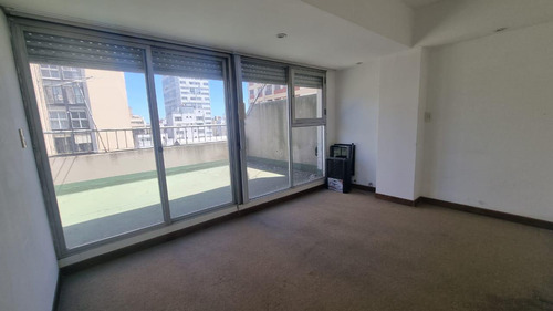 Venta Oficina, Terraza Propia. San Martin Y Cordoba. Piso Alto. Mar Del Plata