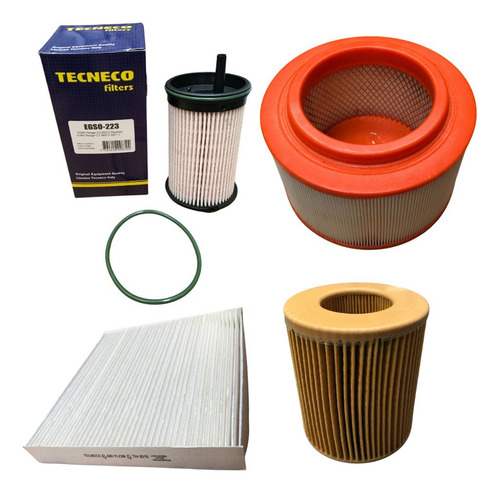 Kit De Filtros Para Ford Ranger 2.2 160cv 2021 2022 2023