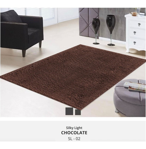 Tapete Pelo Baixo Toque Macio 1,00 X 1,50 Antiderrapante