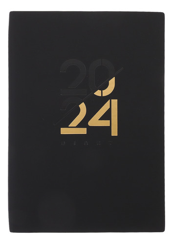 Cuaderno A5 Con Planificador Mensual Y Diario Para 2024, En