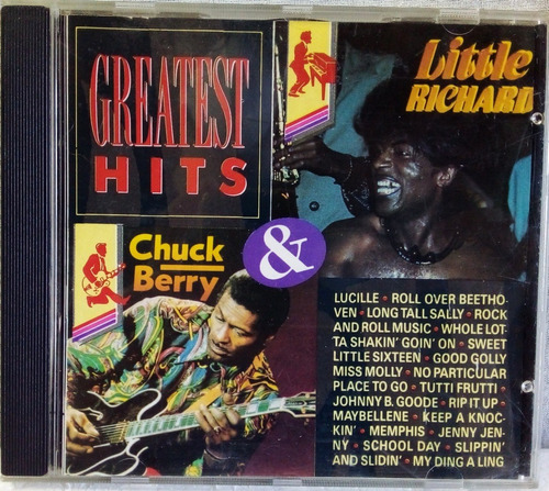 Chuck Berry E Little Richard Greatest Hits Cd Nac Ano 1992