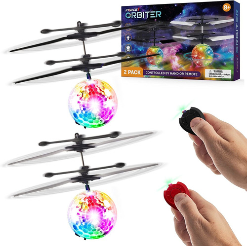 Orbiter Flying Orb Ball Drones Operados A Mano Para Ni...