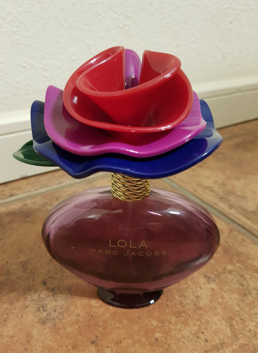 Frasco Vacío Perfume Mujer Lola Marc Jacobs 100 Ml Sin Caja (Usado)