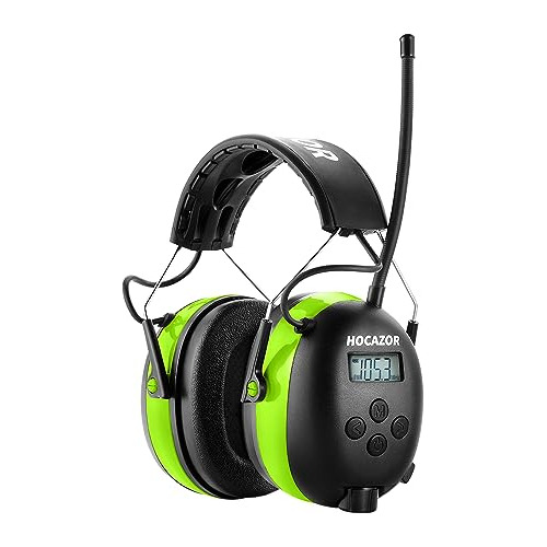 Hp10 Fm Am Radio Headphones With Lcd Display, 30db Snr ...