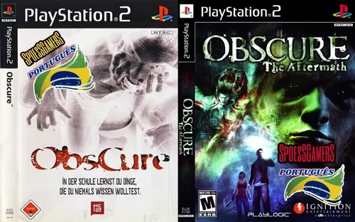 Jogos Coleção Obscure Terror (2 Jogos) - Ps2